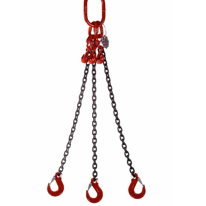 Lifting Chain Sling With Master Link G80 Clevis Hook